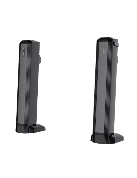 Ultimea Apollo S50 4 1ch Detachable Soundbar with Subwoofer  Bluetooth 5 3  Adjustable Bass Level  3 EQ Modes